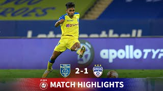 Highlights  Kerala Blasters 21 Bengaluru FC  Match 65  Hero ISL 202021 [upl. by Apgar92]