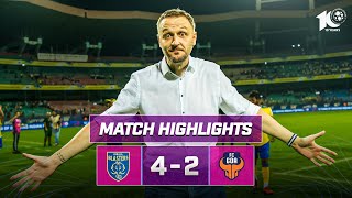 Match Highlights  Kerala Blasters FC 42 FC Goa  MW 16  ISL 202324 [upl. by Gnap]