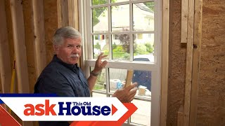 How to Straighten a Window  Ask This Old House [upl. by Sims]