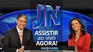 Jornal Nacional JN ao vivo  Tv Globo [upl. by Raynah]