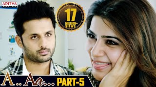 A AA Hindi Dubbed Movie Part 8  Nithiin Samantha Anupama Parameshwaran  Trivikram [upl. by Aivatal429]