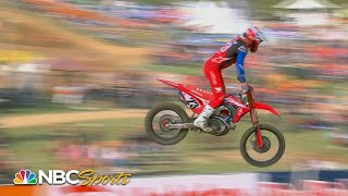 Pro Motocross Round No 6 Spring Creek  EXTENDED HIGHLIGHTS  91920  Motorsports on NBC [upl. by Lyrehc]