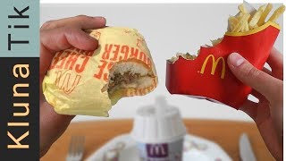 I ate EVERYTHING from the McDonalds ASMR MUKBANG Kluna Tik eating sounds no talk マクドナルドを食べる [upl. by Runstadler38]