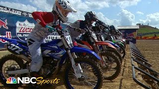 Pro Motocross Round No 7 WW Ranch Moto 2s  EXTENDED HIGHLIGHTS  92620  Motorsports on NBC [upl. by Duffy]