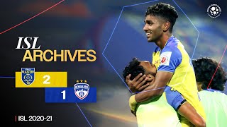 ISL Archives  Kerala Blasters FC 21 Bengaluru FC [upl. by Casavant]