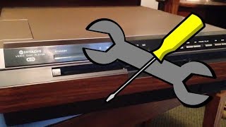 How to fix a Hitachi CED Videodisc Player from 1980s [upl. by Erline]