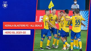 Kerala Blasters FC All Goals  Hero ISL 202122 [upl. by Oniskey]