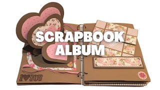 Scrapbook Album For Beginners  Scrapbook Ideas [upl. by Buskus434]