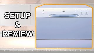 SPT Countertop Dishwasher Setup amp Review  For Small Kitchens [upl. by Nador]