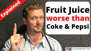 Fruit Juices WORSE than Soft Drinks Here’s Why [upl. by Stretch]