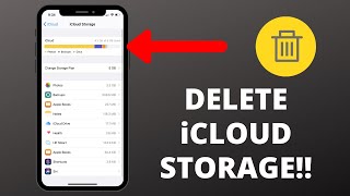 How To Delete iCloud Storage  Free Up iCloud Space on iPhone [upl. by Ssej]