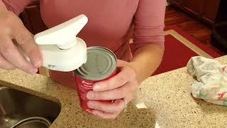 Pampered Chef Can Opener Demo  Pampered Chef with Katie [upl. by Enyar]