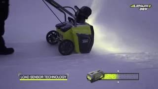 Ryobi 36V Brushless Snow Thrower  RST36B51 [upl. by Tunk96]