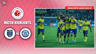 ISL 202223 M65 Highlights Kerala Blasters Vs Jamshedpur FC [upl. by Komara]