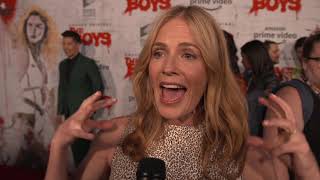 The Boys Elisabeth Shue red carpet Interview [upl. by Feingold]