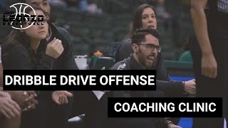 Simplified Dribble Drive Motion Offense Coaching Clinic [upl. by Hedley]