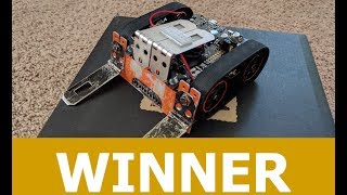 Winning a Sumo Robot Competition Pololu Zumo 32U4 [upl. by Willetta]