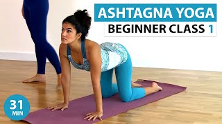 ASHTNAGA YOGA BEGINNER CLASS 1 [upl. by Annaek226]