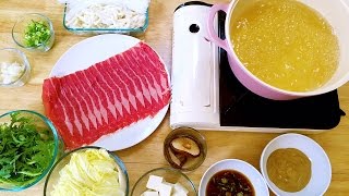 How to Make Japanese Shabu Shabu CiCi Li  Asian Home Cooking Recipes [upl. by Lehman]