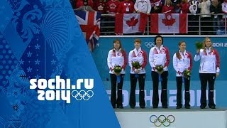 Curling  Womens Gold Medal Game  Canada v Sweden  Sochi 2014 Winter Olympics [upl. by Coh]