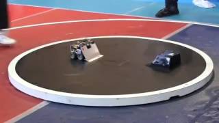 ROBOT WAR 2017 Japan vs UK  Fastest robot war ever  In slow motion [upl. by Farris]