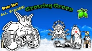 The Battle Cats Growing Green Hard Expert Insane [upl. by Callie]