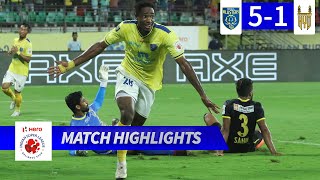 Kerala Blasters FC 51 Hyderabad FC  Match 52 Highlights  Hero ISL 201920 [upl. by Einavoj]