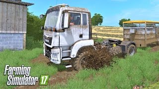 Multiplayer Farming Simulator 17  Thornton Farm Episode 1 [upl. by Anayt]