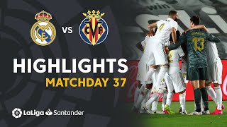 Real Madrid vs Villarreal Player Performances [upl. by Goddart929]