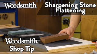 Woodworking Tip How to Flatten and Maintain Waterstones [upl. by Padriac]