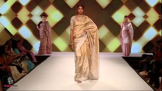 Fashion Week special models sashay in SakhiFashions designer saree [upl. by Jansen]