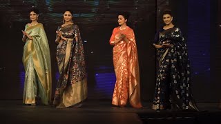 Best Top Indian Saree Fashion Show Top Indian Model In Sarees [upl. by Mariande245]