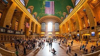 Walking Tour of Grand Central Terminal — New York City 【4K】🇺🇸 [upl. by Aernda786]