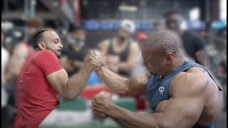 Rahul Panicker INDIA Vs Larry Wheels USA  Bulldog Armwrestling [upl. by Wilhelmine]