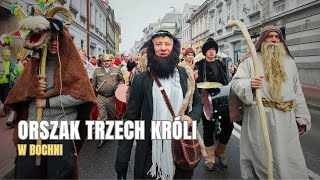 Orszak Trzech Króli na ulicach Bochni 06012024 [upl. by Layor]