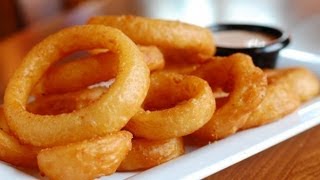 Crispy Onion Rings Recipe  How to Make Crispy Onion Rings [upl. by Ibob]