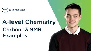 Carbon 13 NMR Examples  Alevel Chemistry  OCR AQA Edexcel [upl. by Trstram452]