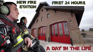 First 24 Hours in a New Fire Station  A Day in the Life [upl. by Casie]