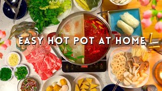 How to Make Easy HOT POT at Home [upl. by Amhsirak]