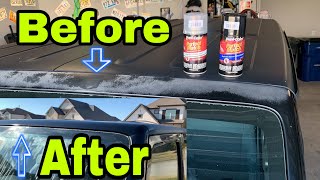 How To Repair DamagedPeeling Clear Coat DIY [upl. by Boudreaux334]