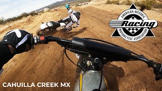 AHRMA Vintage Motocross Race I Cahuilla Creek MX 2021 [upl. by Maiga]