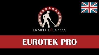 Teknetics Eurotek PRO metal detector [upl. by Edee]