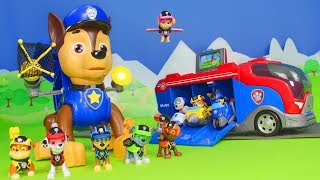 Paw Patrol Spielzeuge Mission Chase  Feuerwehrmann Marshall Spielzeugautos [upl. by Domph]