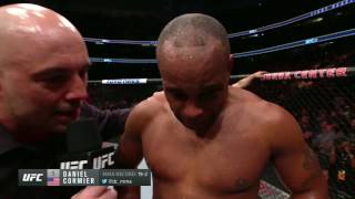 UFC 214 Daniel Cormier Octagon Interview [upl. by Ayor334]