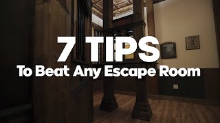 7 Tips to Beat Any Escape Room [upl. by Gilges]