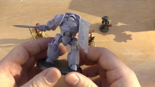 Legio Custodes ContemptorGalatus Dreadnought  Review WH40K [upl. by Garald]