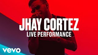 Jhay Cortez  quotY No Le Convienequot Live  Vevo DSCVR [upl. by Aneleairam]