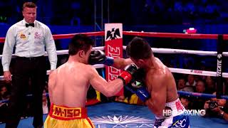 Srisaket Sor Rungvisai vs Roman “Chocolatito” Gonzalez 2 BAD Highlights HBO Boxing [upl. by Ydnahs]