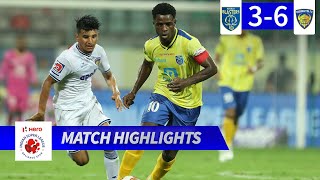 Kerala Blasters FC 36 Chennaiyin FC  Match 72 Highlights  Hero ISL 201920 [upl. by Lemor]