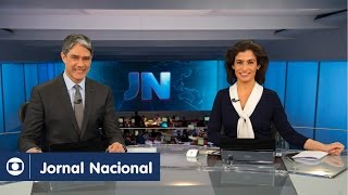 Jornal Nacional novo cenário mais amplo e interativo está no ar [upl. by Wahlstrom]